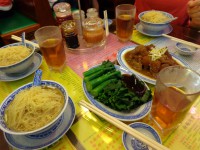 10月　香港　麺と粥　1